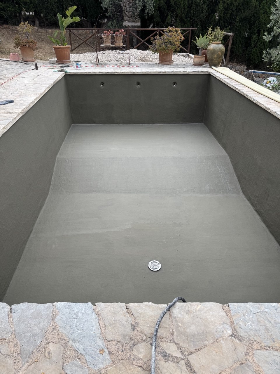Impermeabilización de piscina en Mallorca