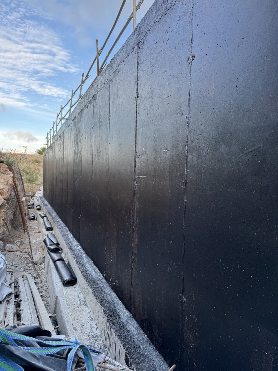 Impermeabilización de fachadas y muros